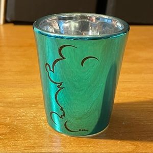 Walt Disney Mickey Mouse Silhouette Green Shot Glass -  New